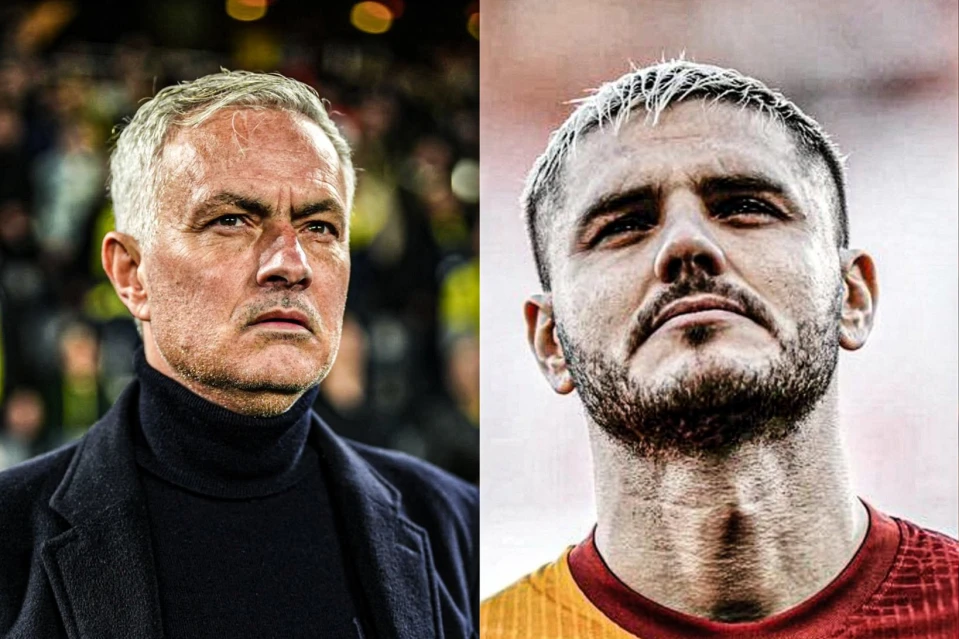 ENFRENTADOS. El delantero Mauro Icardi continúa la disputa con José Mourinho. 