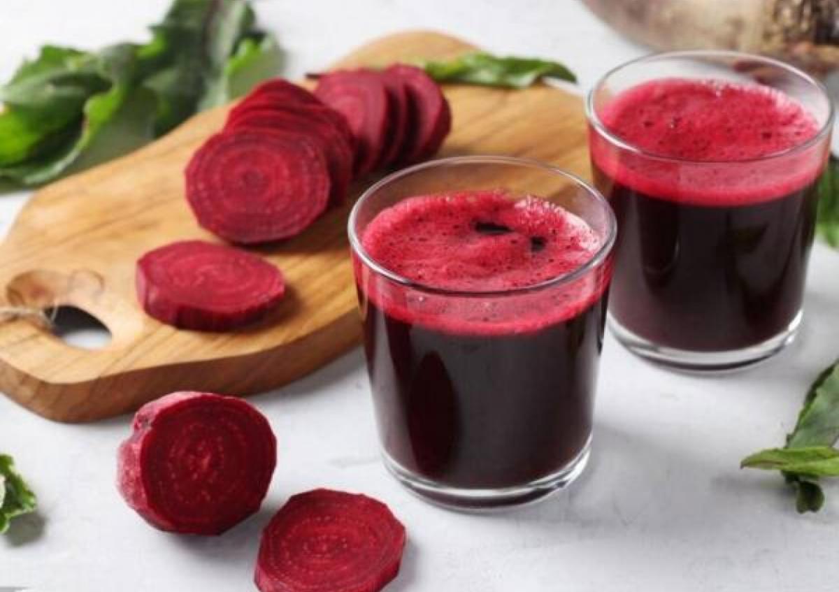 Beneficios del jugo de remolacha.