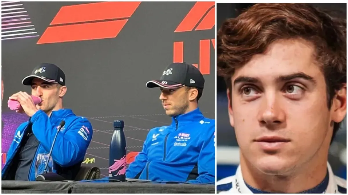 FASTIDIOSOS. Jack Doohan y Pierre Gasly apuntaron contra los periodistas que consultaban por Franco Colapinto.