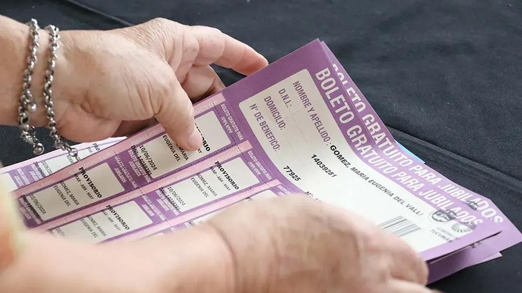 Jubilados: se informó la fecha de entrega del Boleto Gratuito de febrero