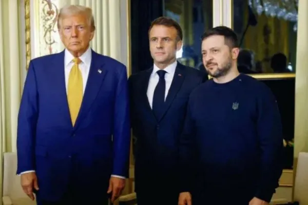 Trump se reunirá con Macron y Starmer para abordar el posible acuerdo de paz en Ucrania