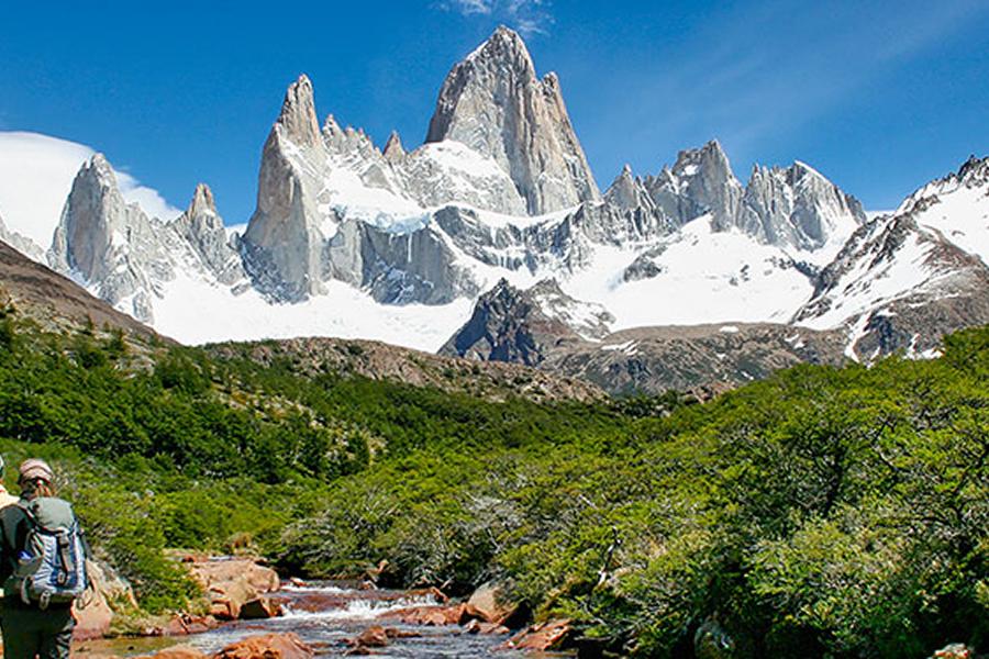 ALTERNATIVA EN EL SUR. El Chaltén está en Santa Cruz y ofrece actividades ideales para los amantes de la naturaleza. / EL CHALTEN