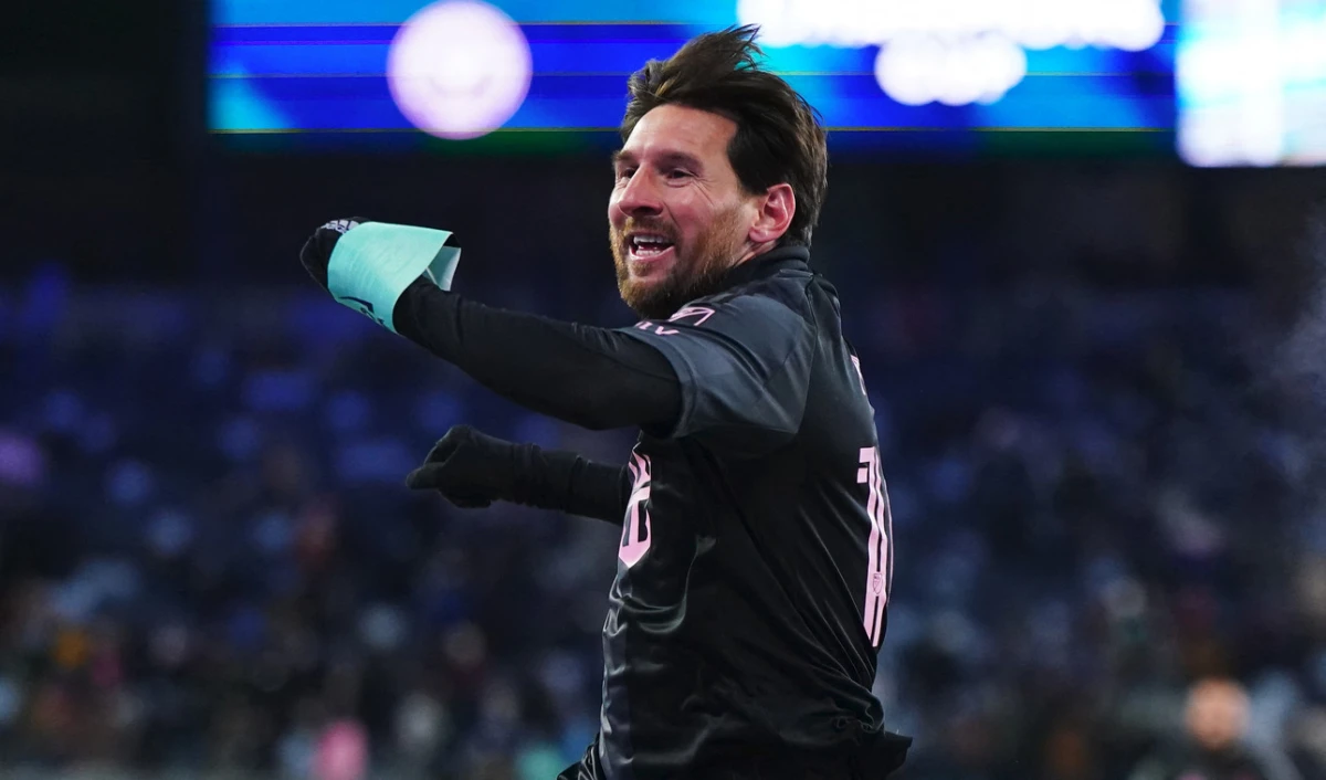 Bajo un frío polar, Lionel Messi le dio el triunfo a Inter Miami