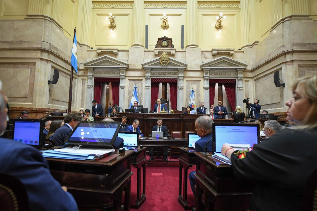 RECINTO. El Senado aprobó la suspensión de las PASO.