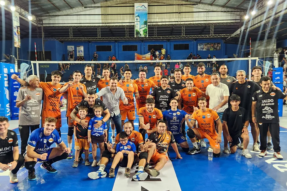 Monteros Vóley debutó con un triunfo en el último tour de la Liga de Vóleibol Argentina