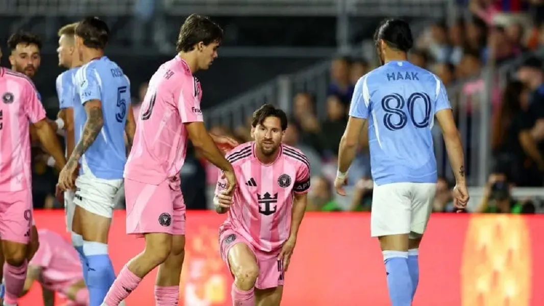 Con dos asistencias, Lionel Messi salvó a Inter de Miami de una derrota en casa