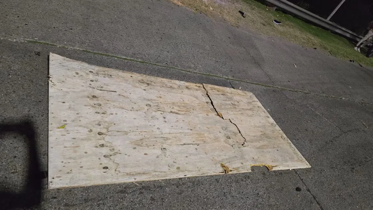 Una placa de madera se desprendió durante el temporal en Mar del Plata y mató a un turista