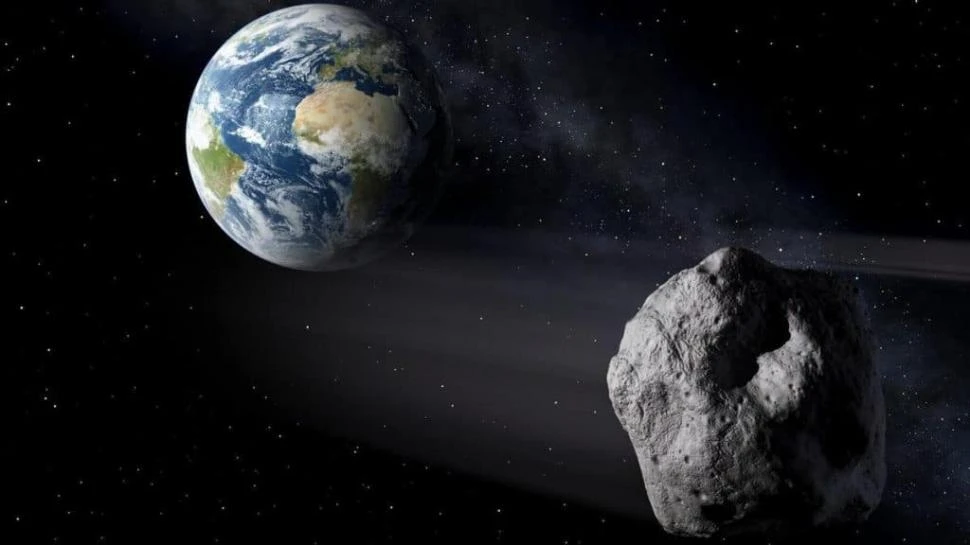 IMAGEN FICTICIA. El asteroide 2024 YR4 llegaría a la Tierra dentro de siete años. 