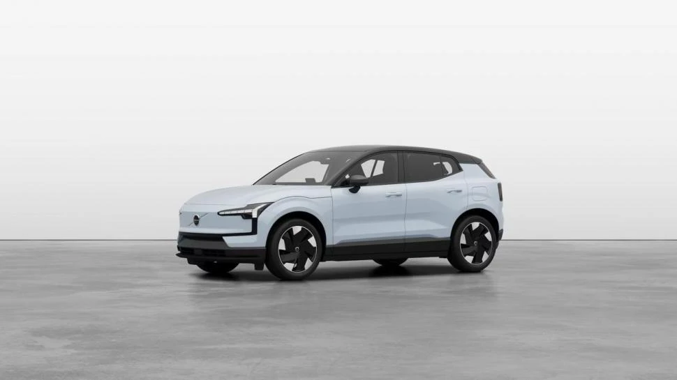 VOLVO EX30. Una novedad en vehículos: sustentable, 100% eléctrico, versátil y ergonómico para transportar hasta cinco personas en cada viaje.