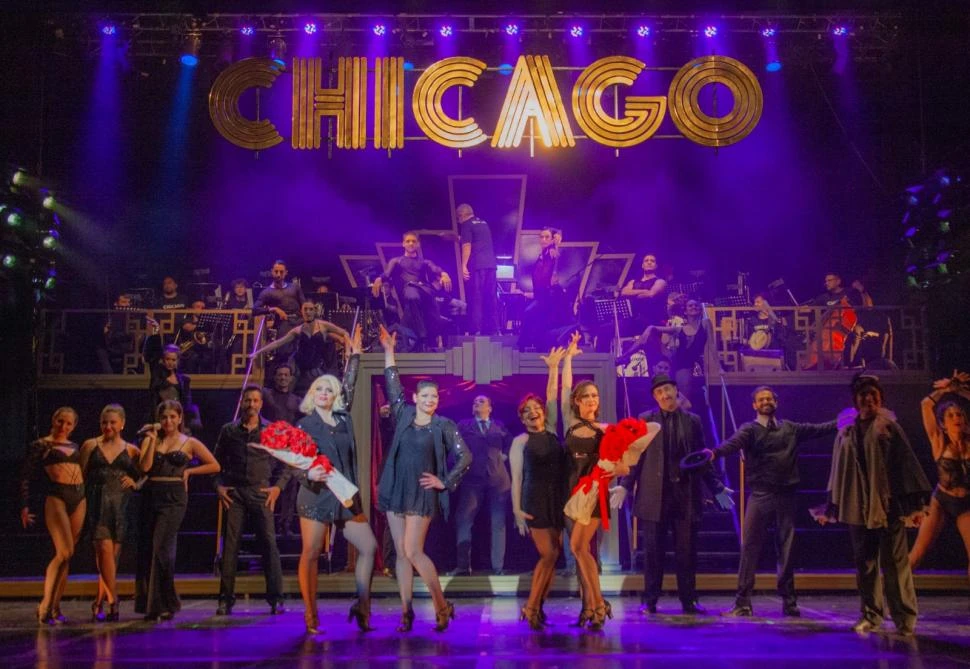 ÉXITO. La presentación de Chicago marcó un hito en el teatro local.