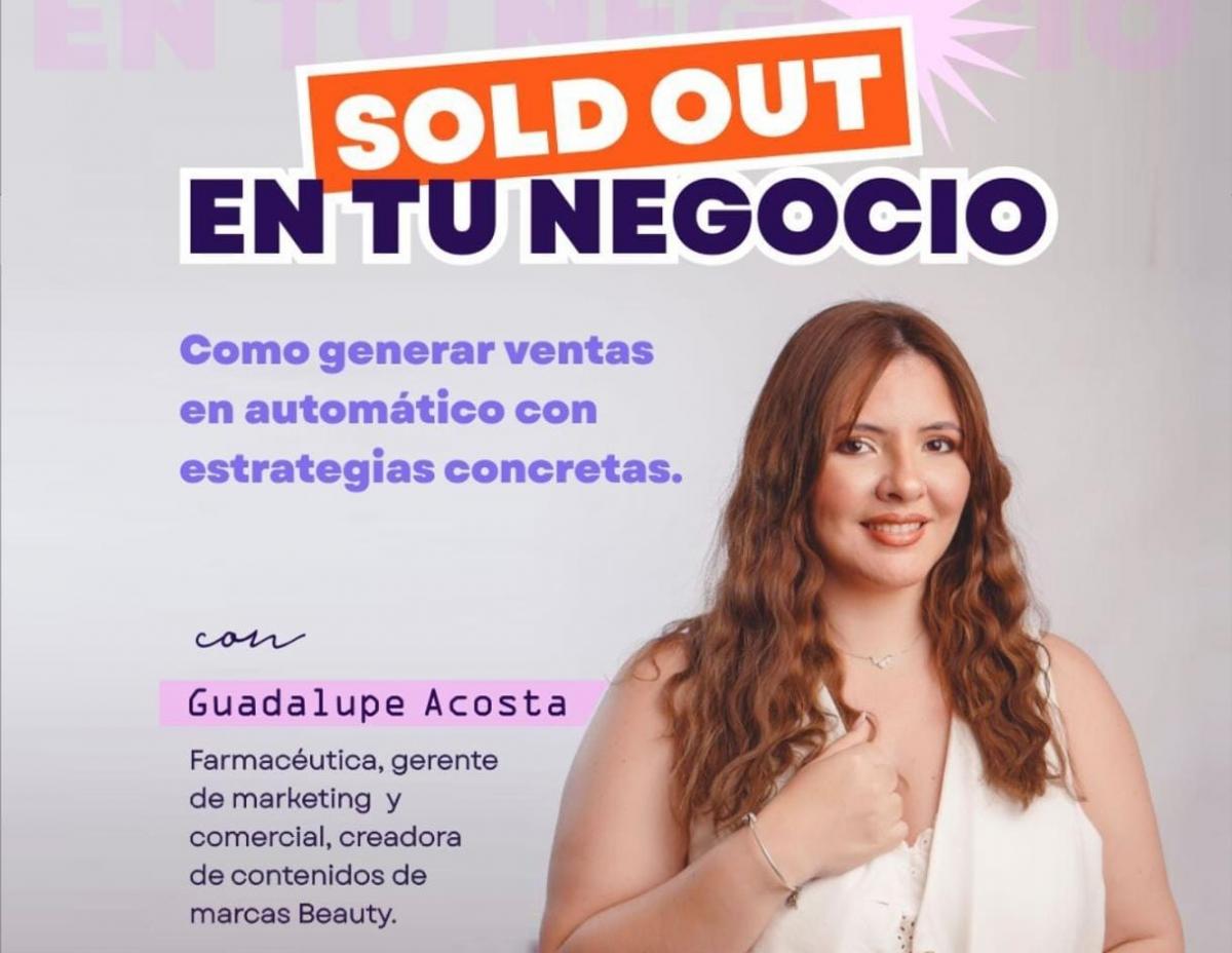 CHARLA. La exposición de Acosta fue sobre estrategias concretas para lograr el sold out. / INSTAGRAM @mguadaacostaok