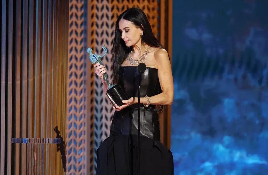 Demi Moore, mejor actriz de los SAG Awards