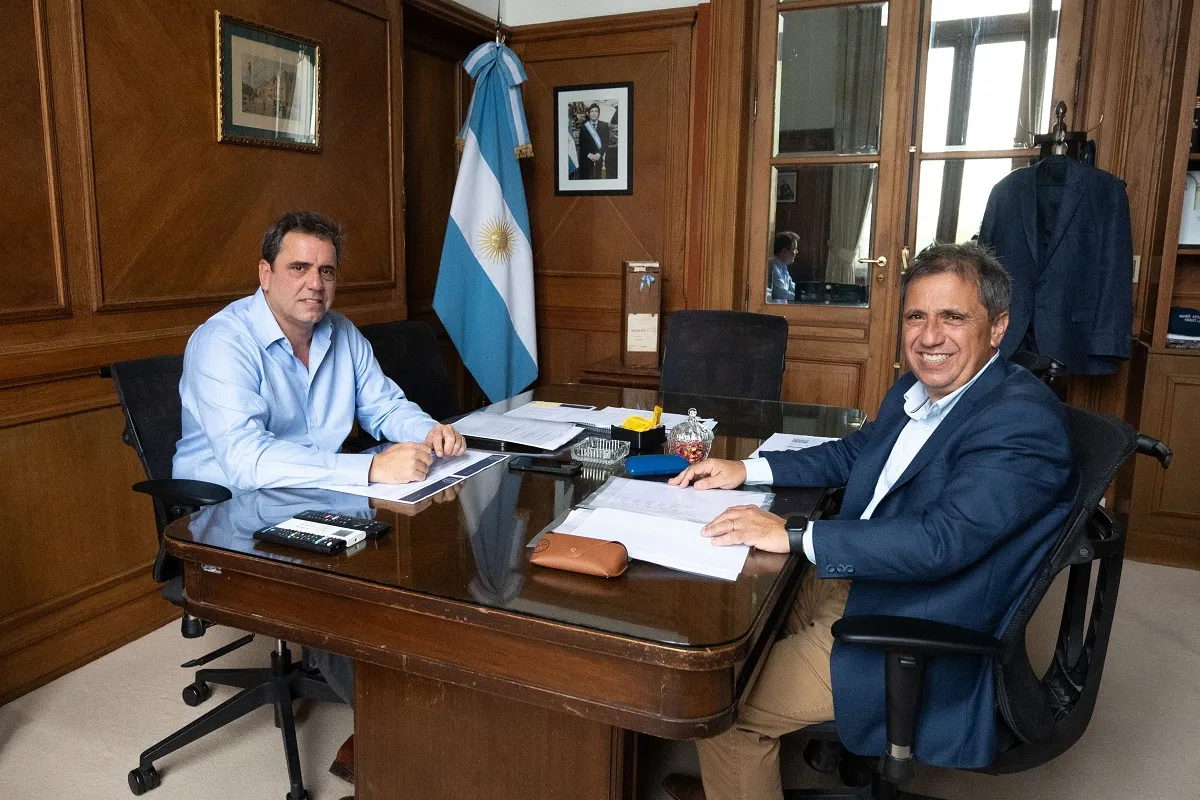 José Seleme se reunió con el viceministro de Gabinete en Casa Rosada