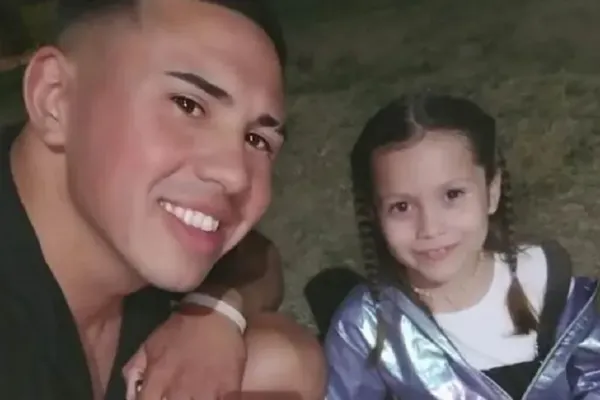 El papá de Kim Gómez se quebró al hablar del asesinato de su hija de 7 años en La Plata