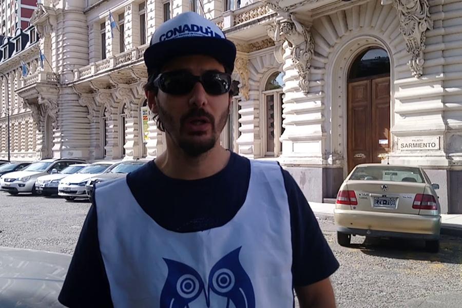 SECRETARIO ADJUNTO. Diego Toscano habló sobre el desafío que representa un nuevo año lectivo para los docentes e investigadores de Adiunt. / AGRUPACIÓN NARANJA DOCENTES UNIVERSITARIOS