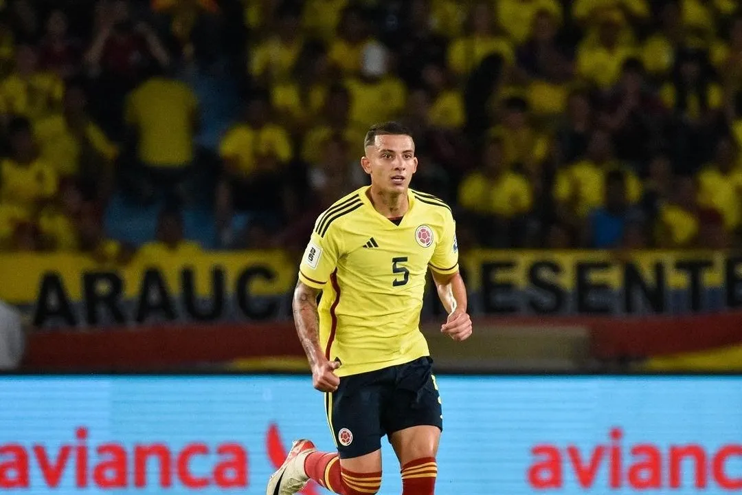 DE SELECCIÓN. Kevin Castaño vistió la camiseta del seleccionado colombiano.