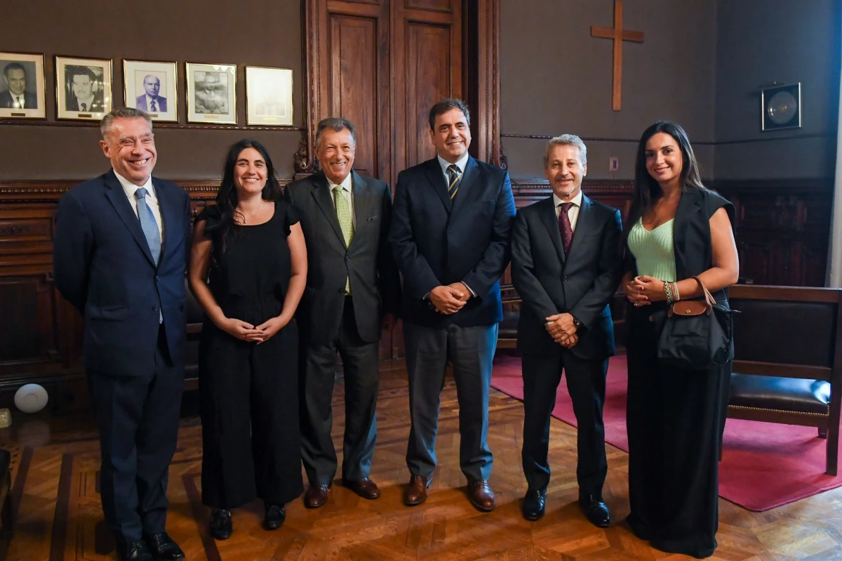 Lisandro Catalán se reunió con las autoridades de la Cámara Nacional Electoral