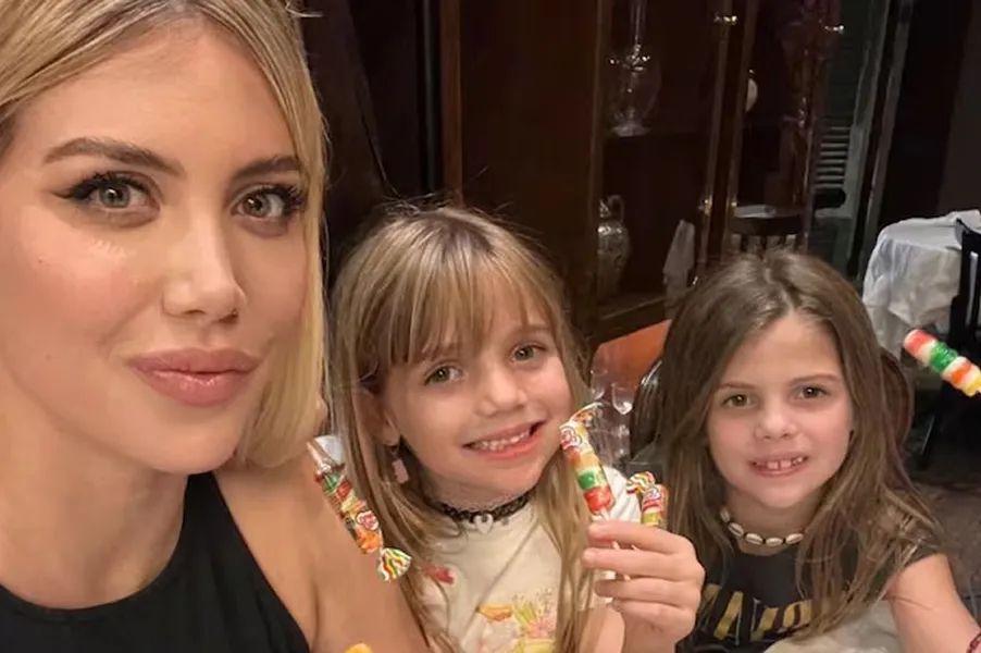 Según Wanda Nara, sus hijas no quieren viajar para ver a Mauro Icardi.