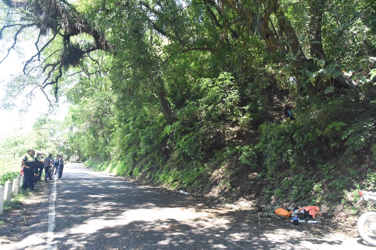 Murió una mujer en El Corte luego de que el auto en el que viajaba cayera a un precipicio