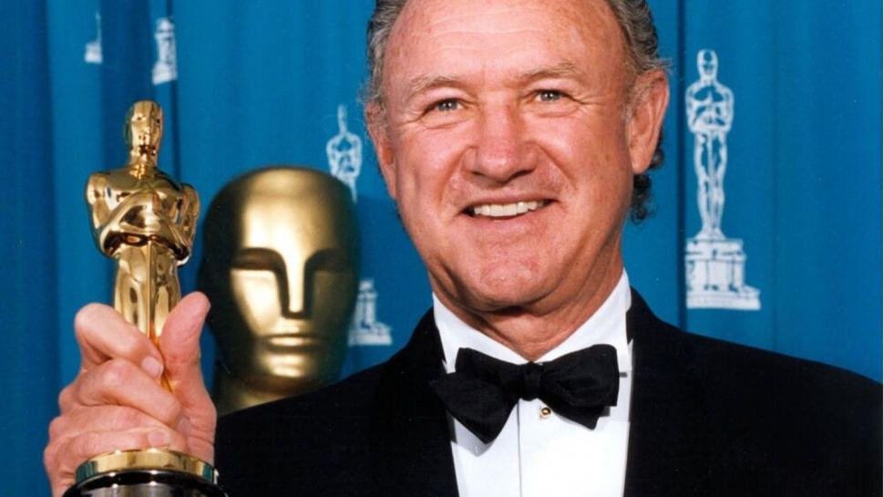 PREMIADO. Hackman con su segundo Oscar, por “Los imperdonables”.