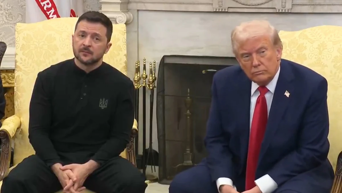 Tenso encuentro entre Trump y Zelensky en la Casa Blanca: O haces un trato o estamos fuera