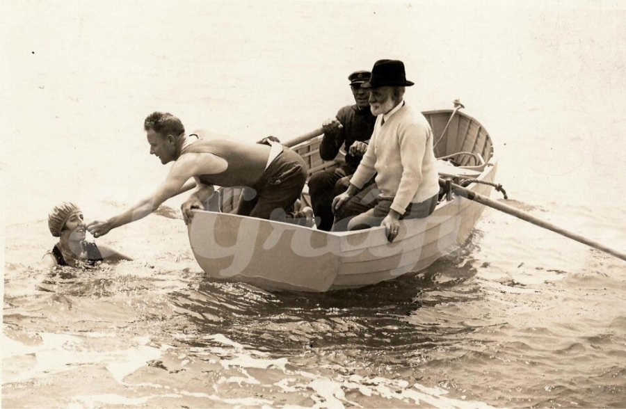 CON ASISTENCIA. Lilian inscribió su nombre al cruzar el Río de la Plata en diciembre de 1923, desde Colonia a Punta Lara.