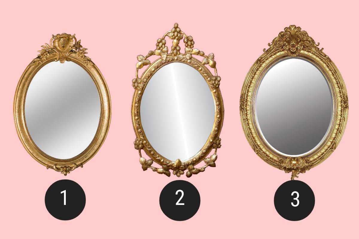 Test de personalidad: elegí un espejo y descubrí la imagen que reflejas.