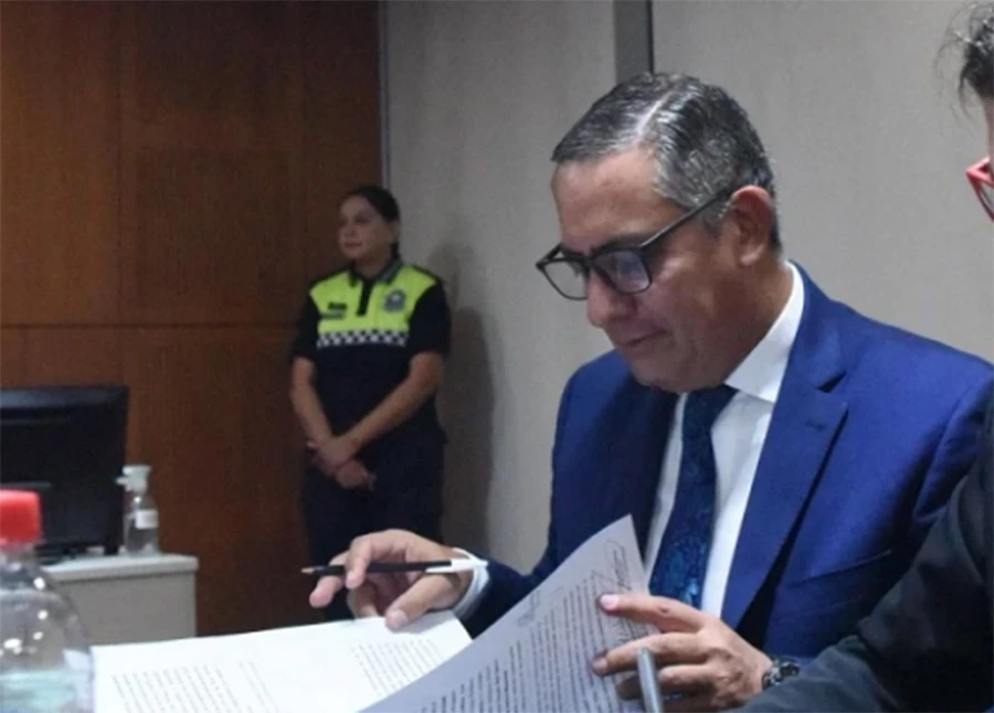 El abogado Gustavo Morales.