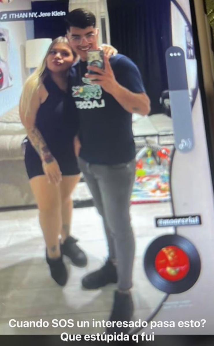 La foto que compartió la ex del nuevo novio de Morena Rial.