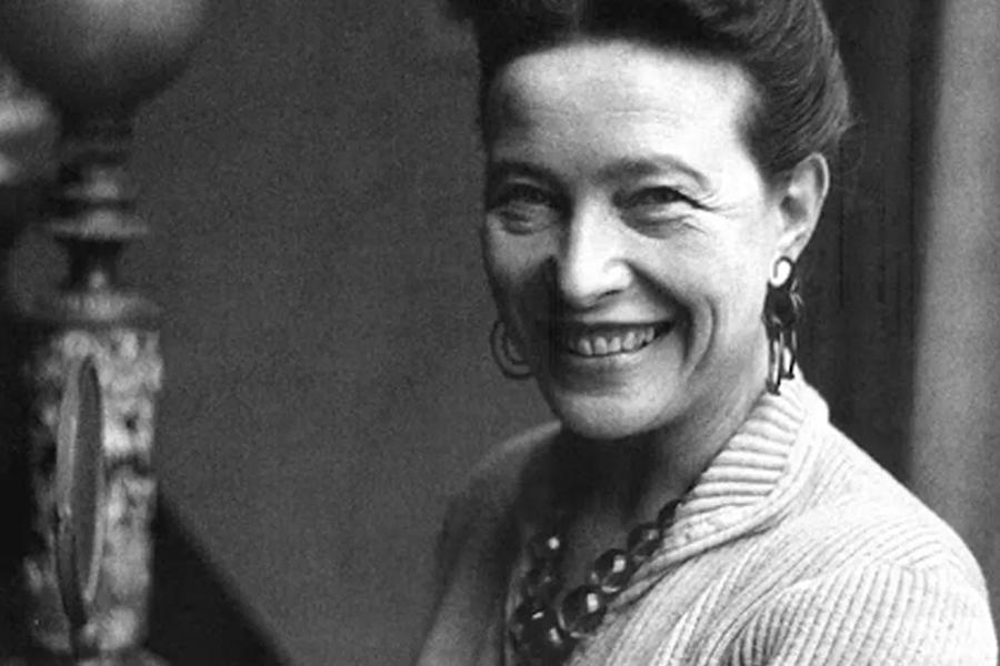 LA MÁXIMA REFERENTE. Simone de Beauvoir afianzó la corriente feminista moderna. / A24