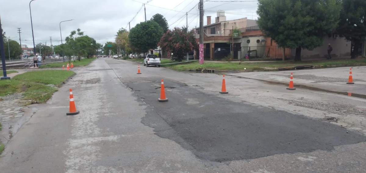 Cortaron el tránsito en Camino del Perú y Salas y Valdés