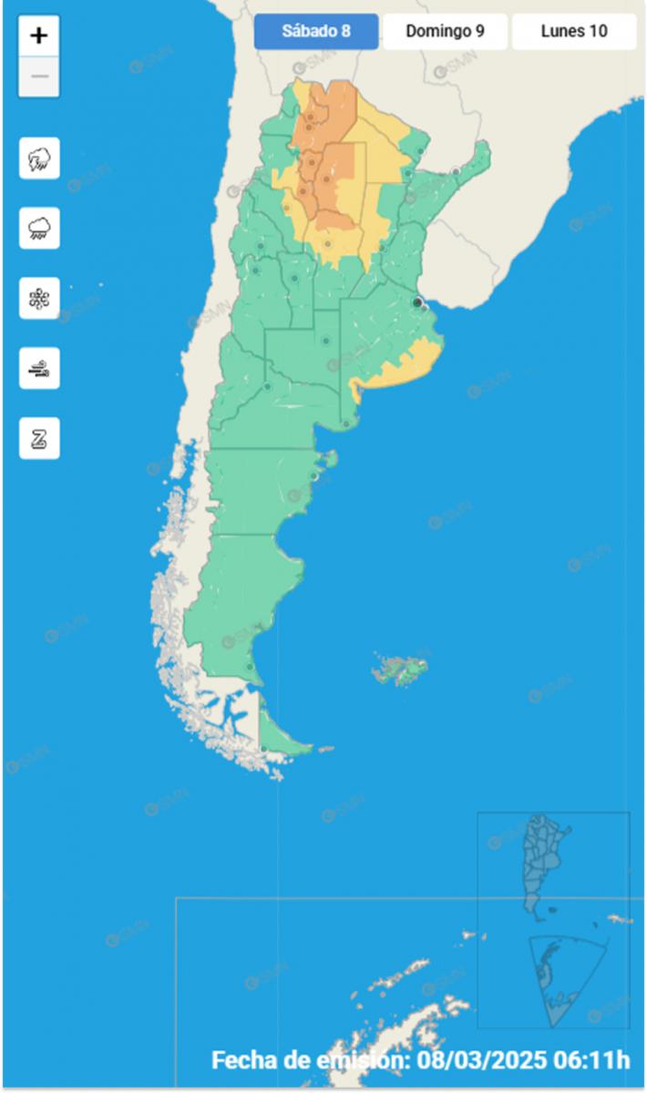 Alerta naranja en el NOA por tormentas severas: cuáles son las zonas afectadas y cómo seguirá el clima