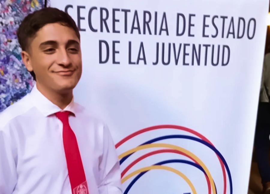 OTRO ALUMNO DESTACADO. Luciano Lopez Luna, alumno con el mejor promedio en la Escuela Municipal Petrona de Adami ubicada en Yerba Buena. / LUCIANO LOPEZ LUNA