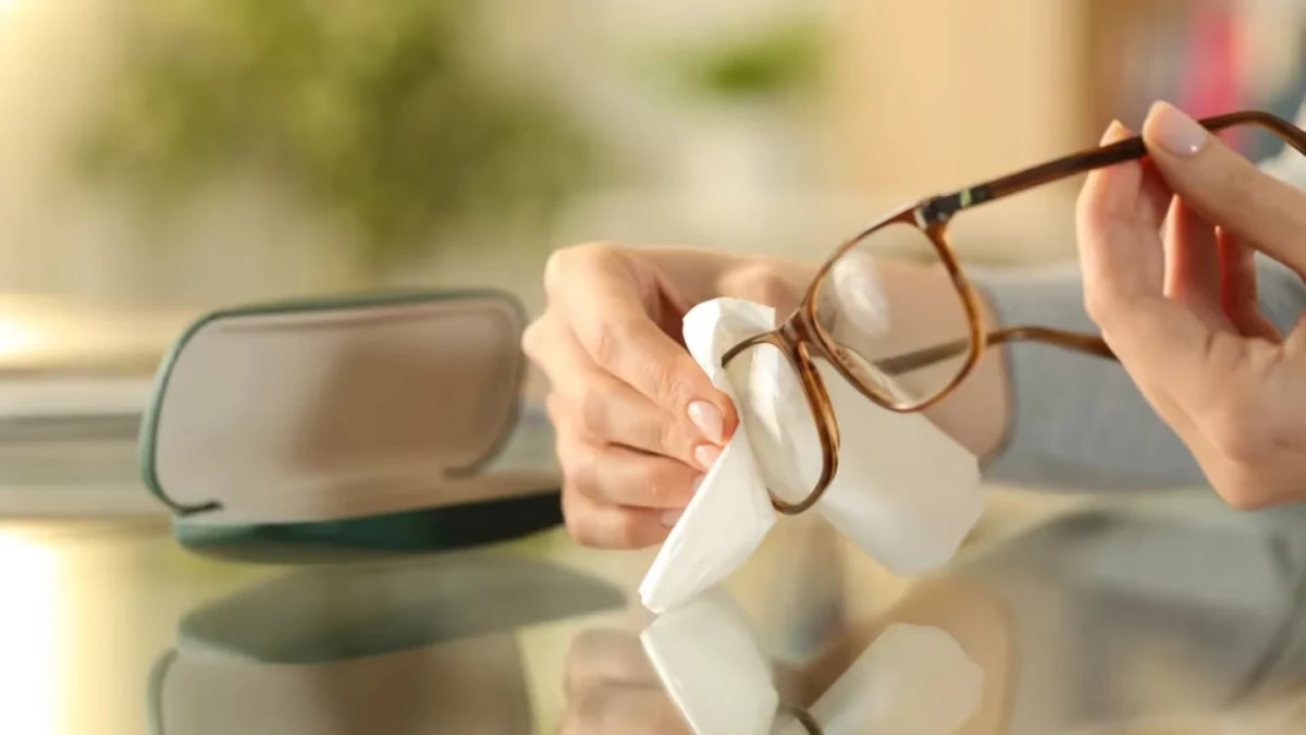 Cómo limpiar correctamente los anteojos sin dañar los cristales.