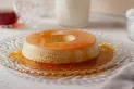 La receta para preparar flan sin azúcar, sin huevos y sin prender el horno