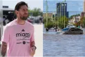 El sentido mensaje de Lionel Messi por las inundaciones en Bahía Blanca: Mis condolencias a las familias