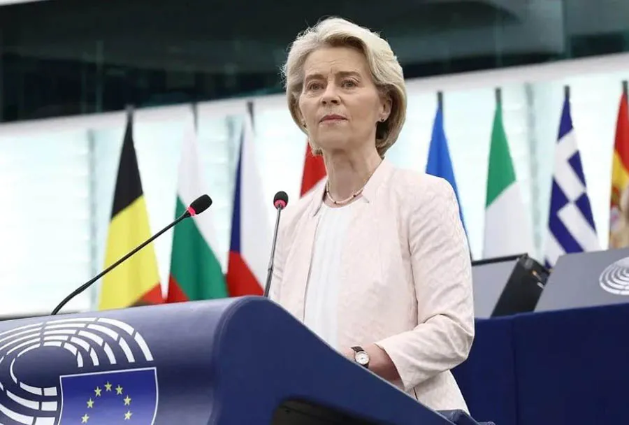 Ursula von der Leyen.