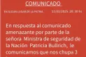 Respaldo a los jubilados: la hinchada de Chacarita le respondió a Patricia Bullrich