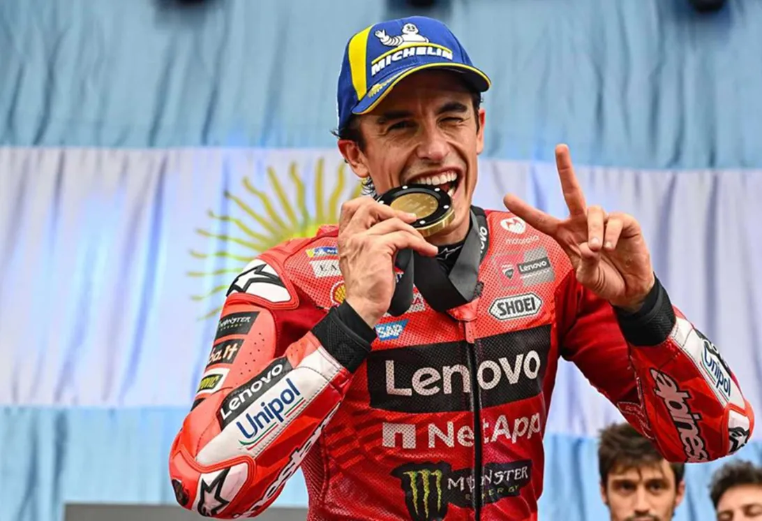 El español Marc Márquez se quedó con la carrera sprint.