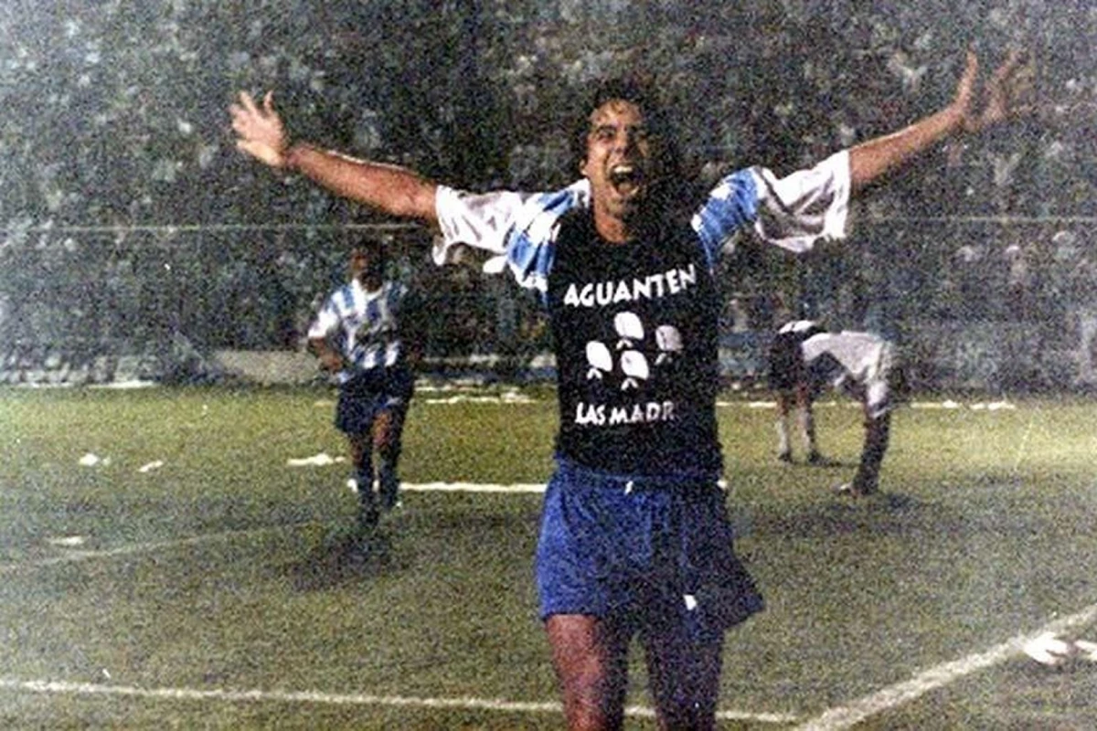 Mauro Amato en un partido de Atlético Tucumán. 