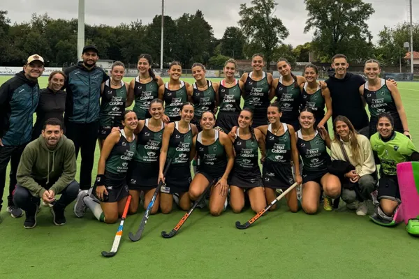 Con tres goleadas y un empate, comenzó el Iniciación femenino de hockey
