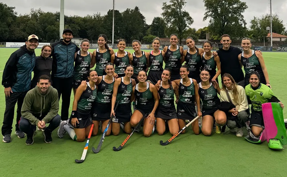 Con tres goleadas y un empate, comenzó el Iniciación femenino de hockey