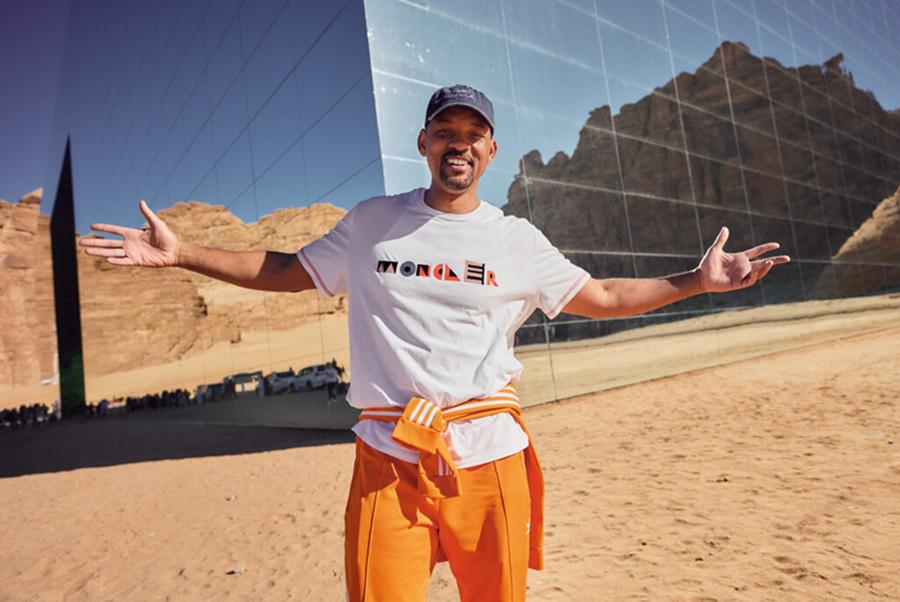 Will Smith fue una de la figuras que asistió a la inaguración de la etapa inicial de Neom.