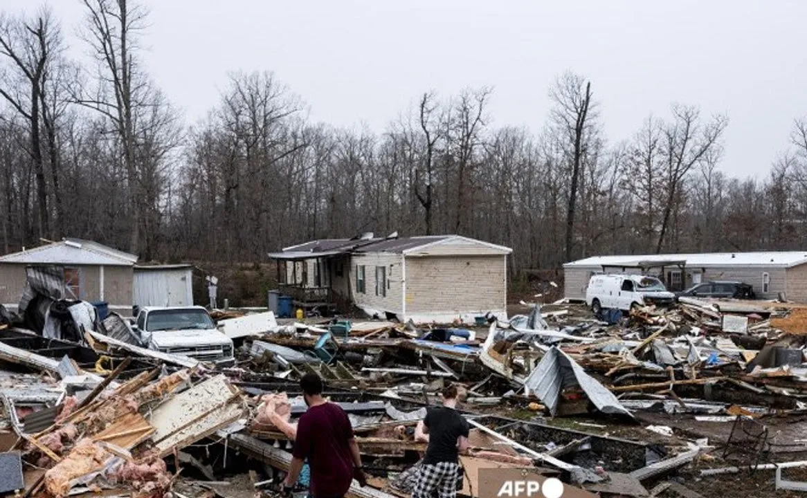 Estados Unidos: Ya son 36 los muertos por tornados y temporales