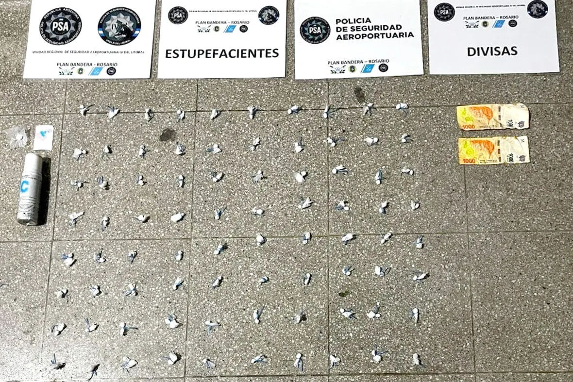 Secuestro de droga. PSA