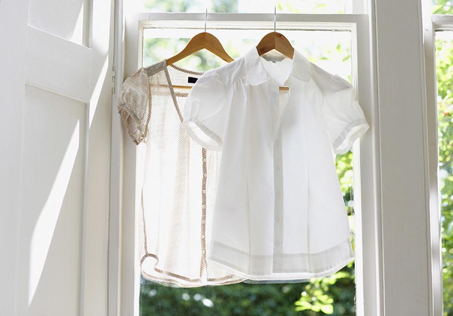 ¿Qué conviene más: colgar las remeras en una percha o en una soga?