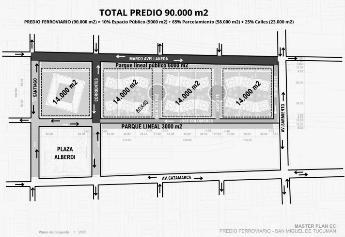 BOSQUEJOS. Se busca transformar una zona históricamente ferroviaria.