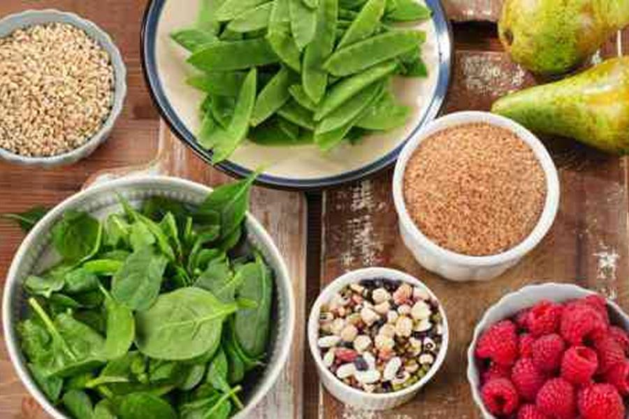 Menú saludable sin harinas, lleno de frutas y verduras para siete días