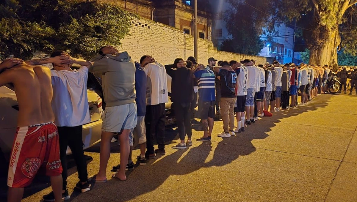 SOSPECHOSOS. Al menos 40 personas fueron puestas a disposición de la Justica, que deberá inverstigar sus vínculos con la amenazadas recibidas por el gobernador.