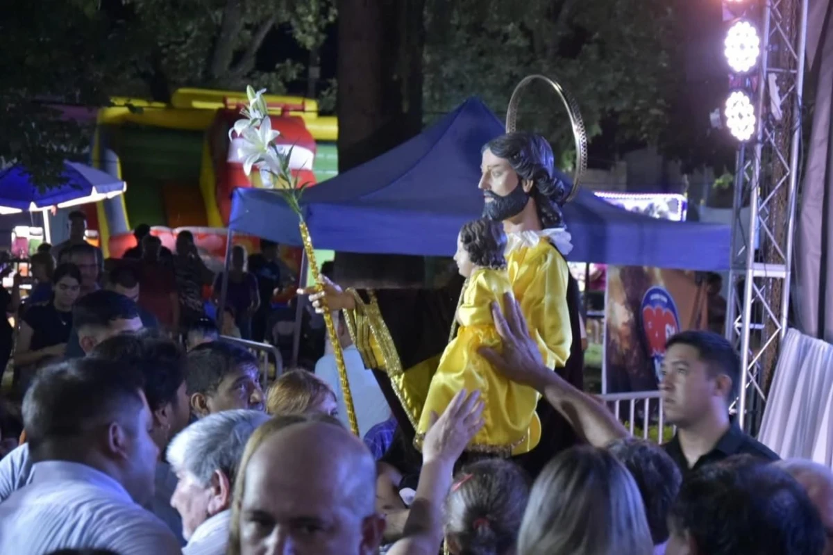 MUESTRA DE FE. Bella Vista festeja a su Santo Patrono.